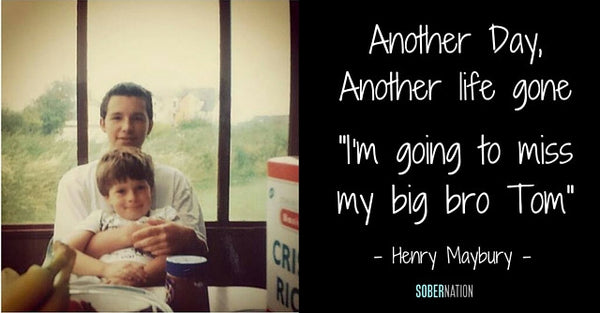 Another day, Another life gone, I’m going to miss my big bro Tom