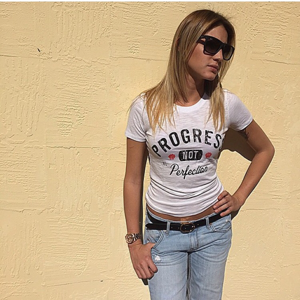 Progress not Perfection Tee (W)