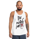 I'm Doing Me Tank top four colors with black letters