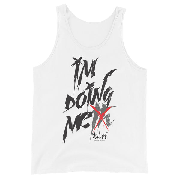 I'm Doing Me Tank top four colors with black letters